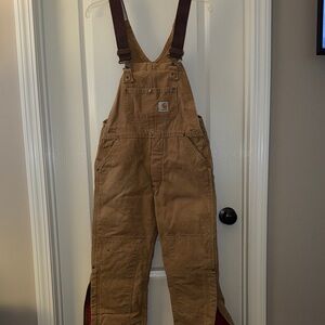 Carhartt Tan Work Overalls